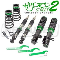 Rev9 R9-HS2-156 Hyper-Street II Damper Lowering Coilovers Kit w/ 32-Way Strut Shock Spring Suspension For Nissan Versa (N18) 2020-25