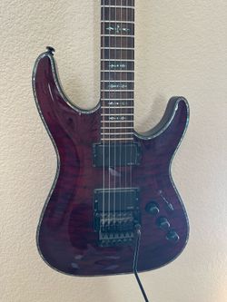 Red Schecter Diamond Series C-1 Guitar
