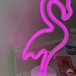 Flamingo Shaped 🦩 Neon Light