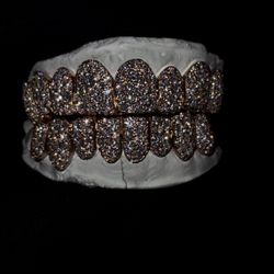 ROSE JUMBO GALAXY SET GRILL🌹