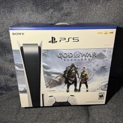 “Brand New” PlayStation PS5 Console – God of War Ragnarök Bundle
