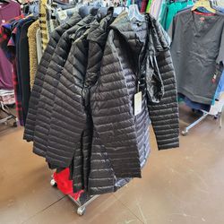 New black down jackets will work up to 32ﾟ weather $ $29