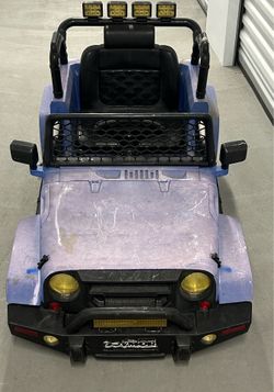 Kids 12V electric jeep for parts