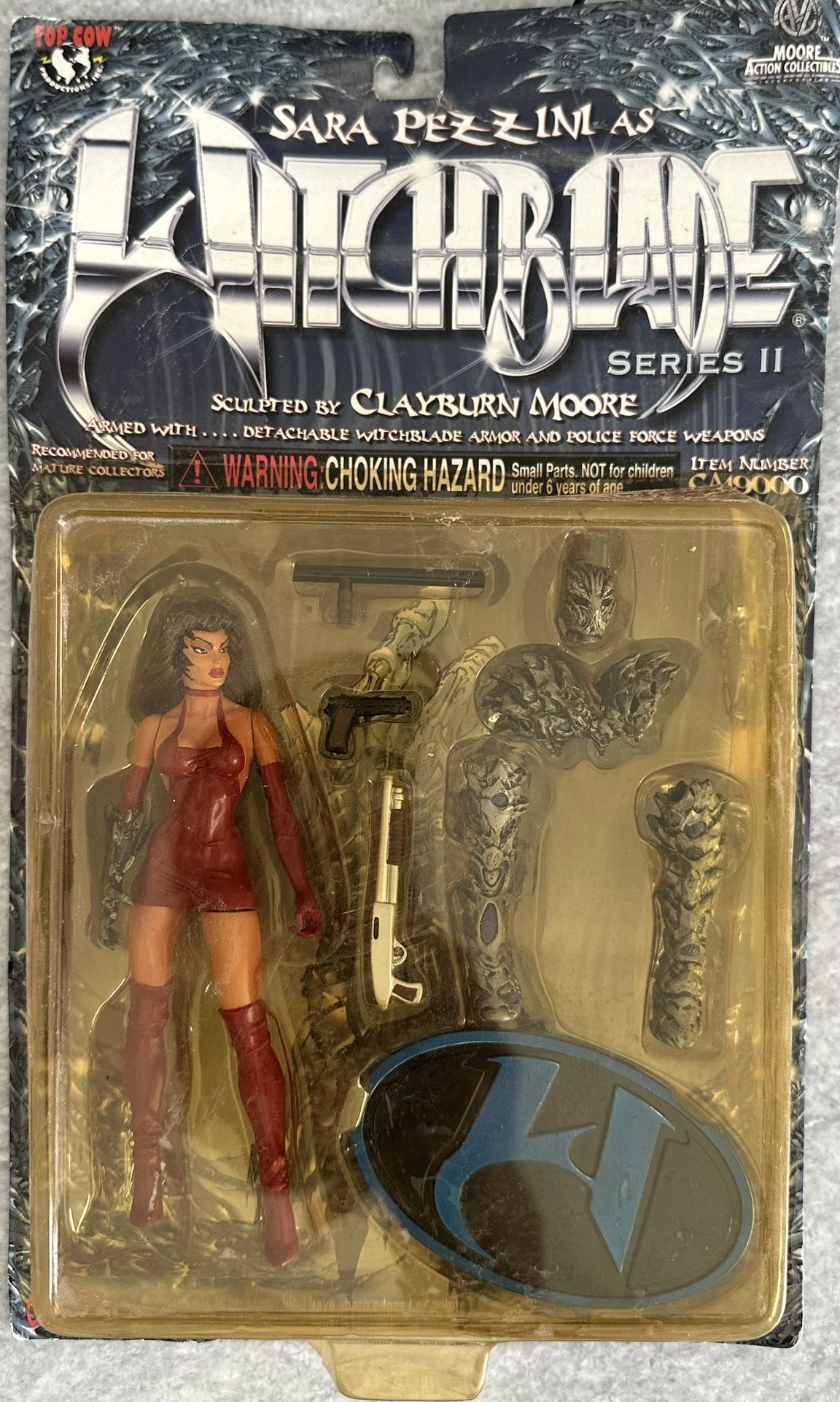 Sara Pezzini as Witchblade Action Figure Moore Action Top Cow 1999 Series II
