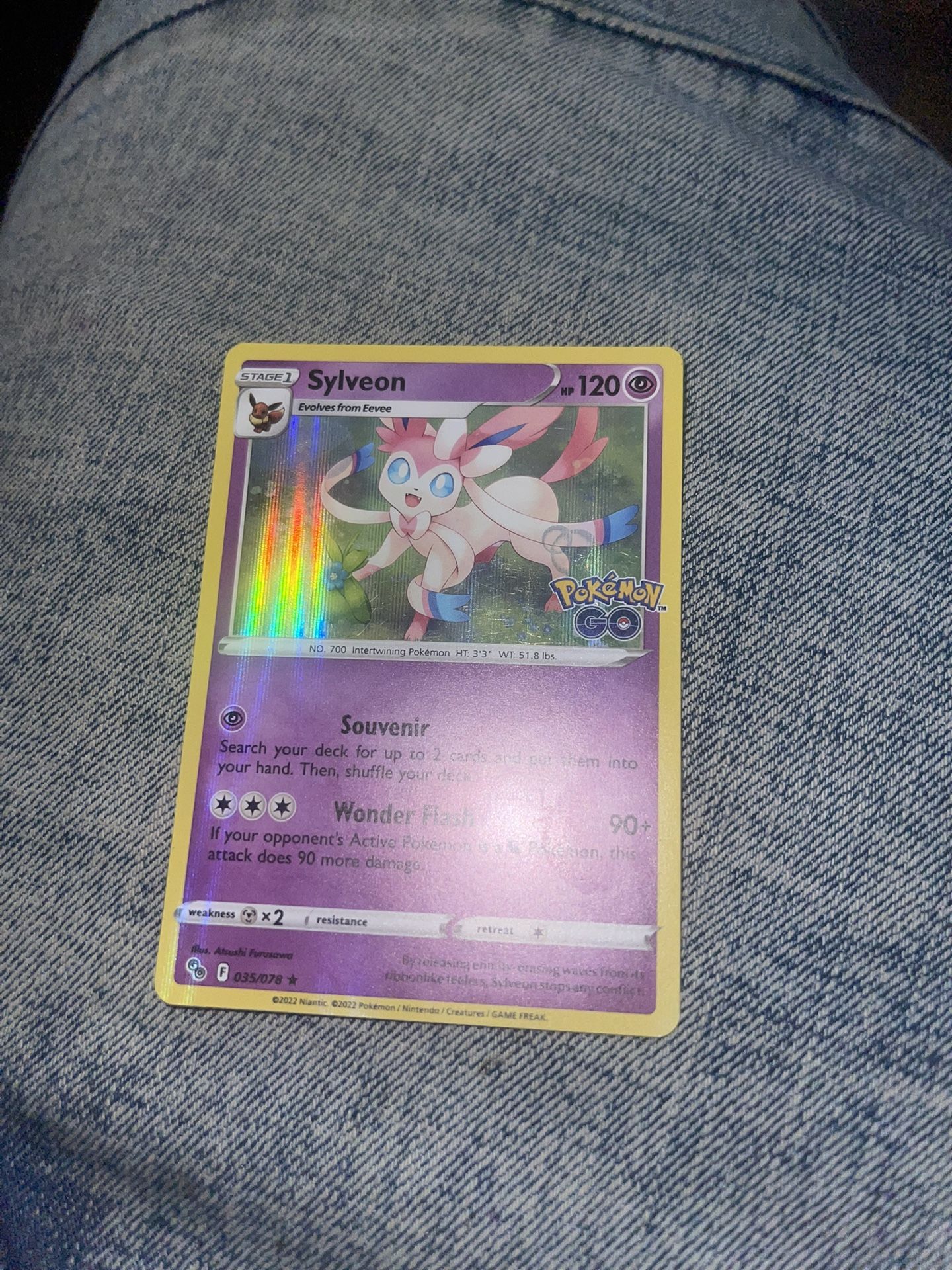 Sylveon Pok’emon Card