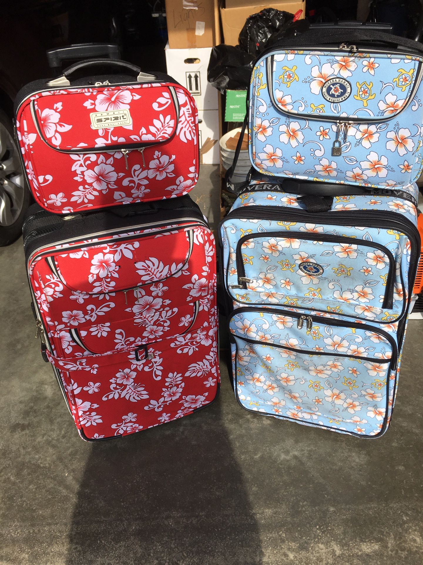 Roller suitcases