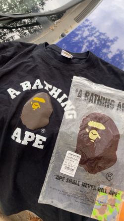 Black Bape t-shirt medium