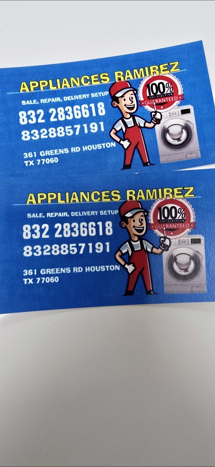 SALE AND REPAIR WASHER AND DRYER