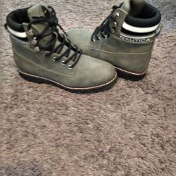 Nautica Women's Galiah Narrow Calf Combat Boot Size 7.5