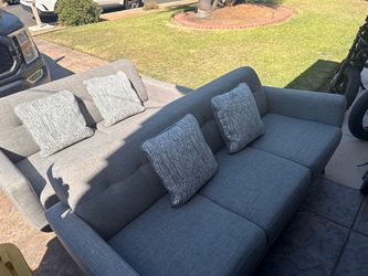 Sofa and loveseat