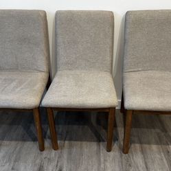 Set of 3 chairs 150 OBO