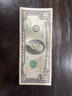 10$ Bill Series 1995