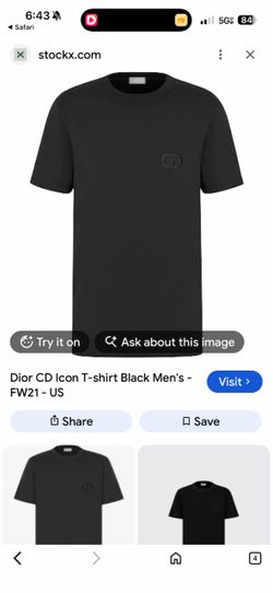 Christian Dior Black tee