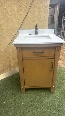 Bathroom vanity  solid wood