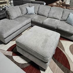L Shaped Altari Alloy Sectional Couch @ Fast Delivery 🚚