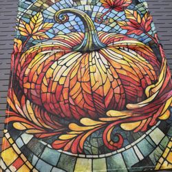 Pumpkin Thanksgiving Garden Flag