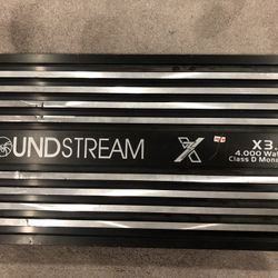  X3.60 - Soundstream Monoblock 4000 Watts Class D Amplifier