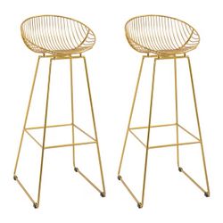 Cosmo Living  Gold Barstools