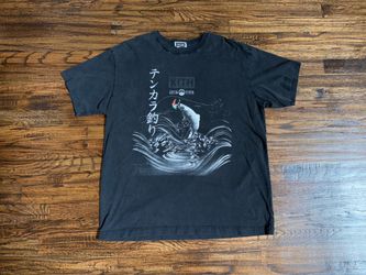Kith X Columbia X South2 West8 Japan “Tenkara” Vintage Graphic T-Shirt Size XL