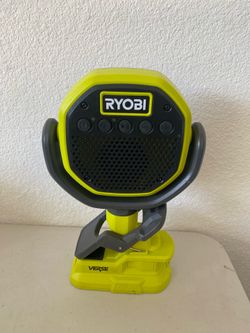 RYOBI ONE+ 18V Cordless VERSE Clamp Speaker (Tool Only)