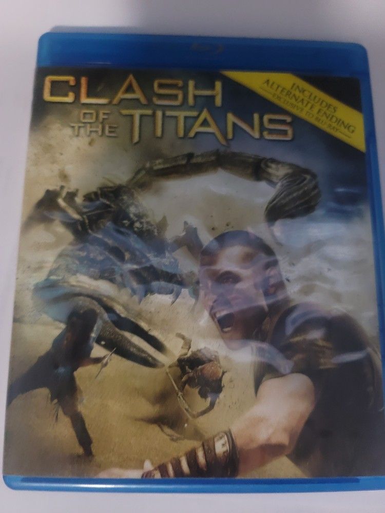 Clash Of The Titans Blu Ray