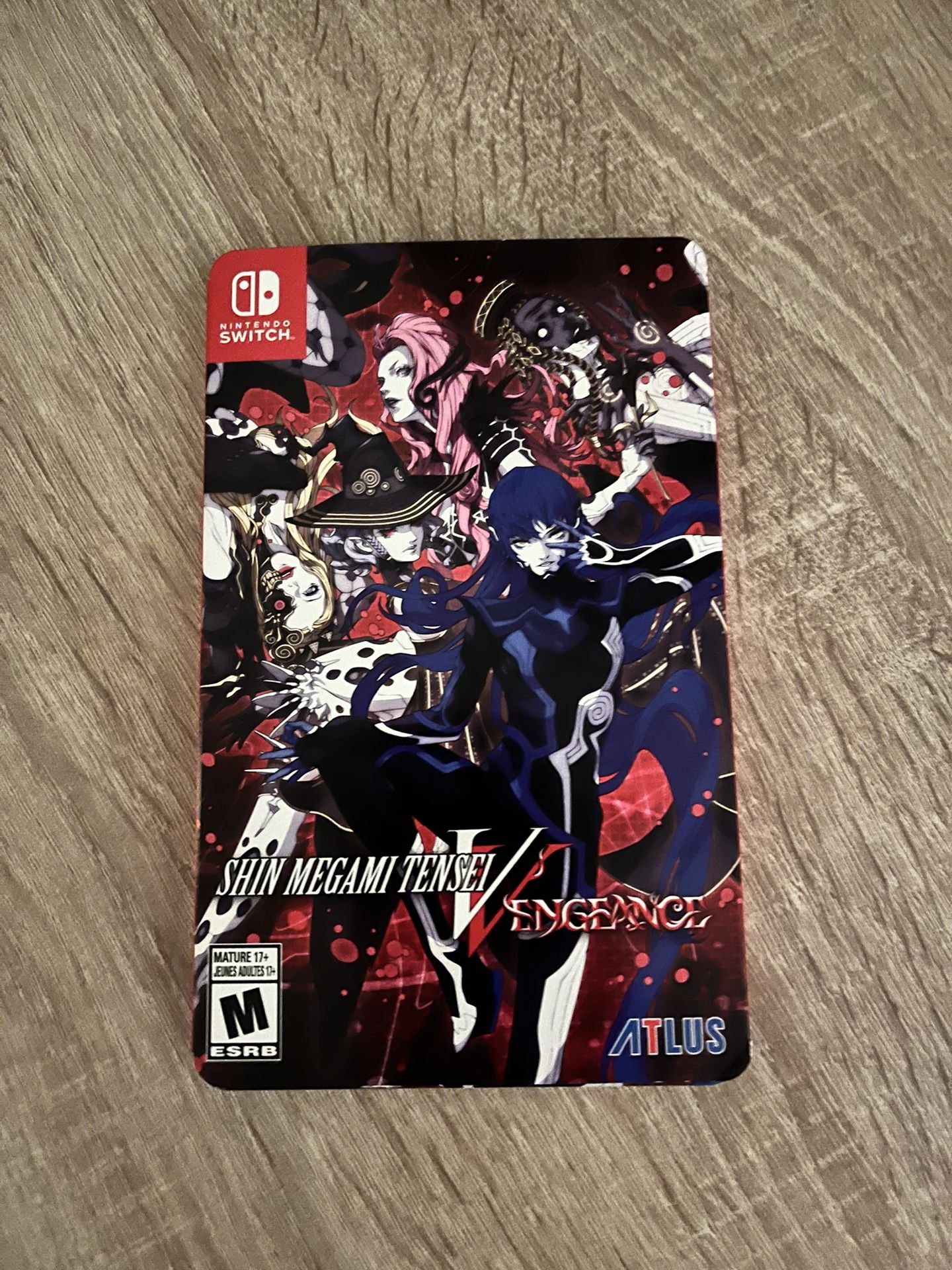 Shin Megami Tensei V: Vengeance Switch game