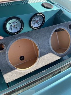 12 inch dual bass speaker box