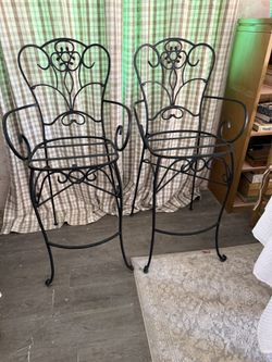 2 Counter Stools Both $30. As A Set