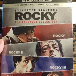 Rocky: the Knockout Collection (4k Ultra HD)- Brand New. Still Sealed. Digital