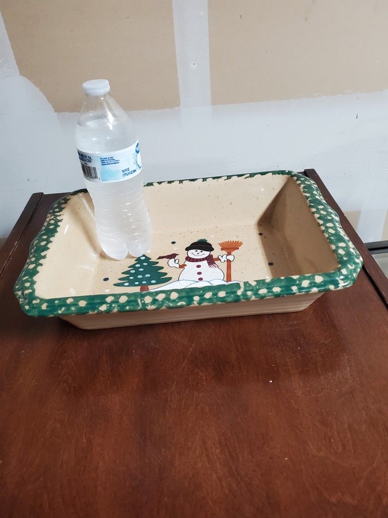 Christmas Dish Ovendish , Microwave ,dishwasher 