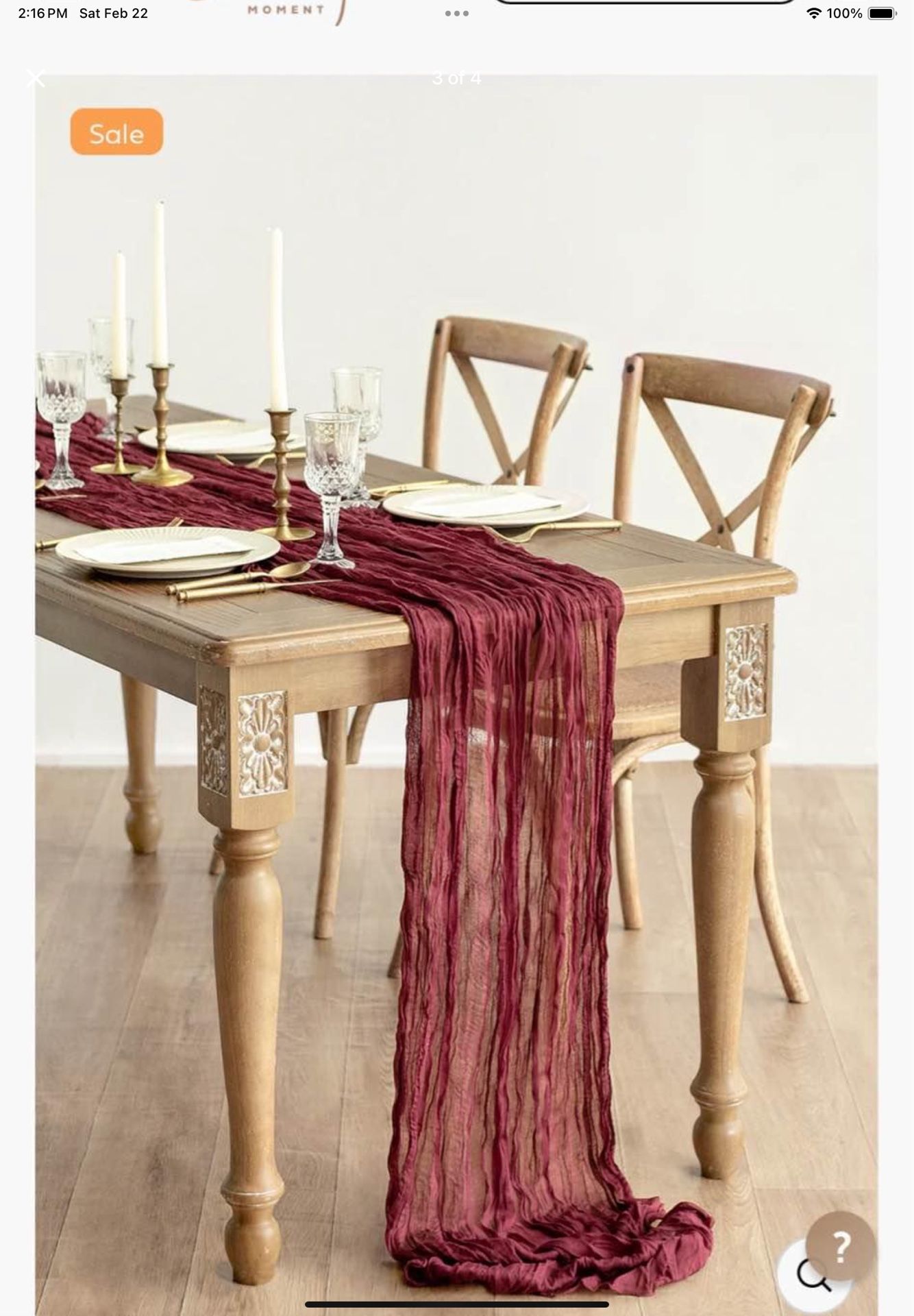 Decorative Table Linen