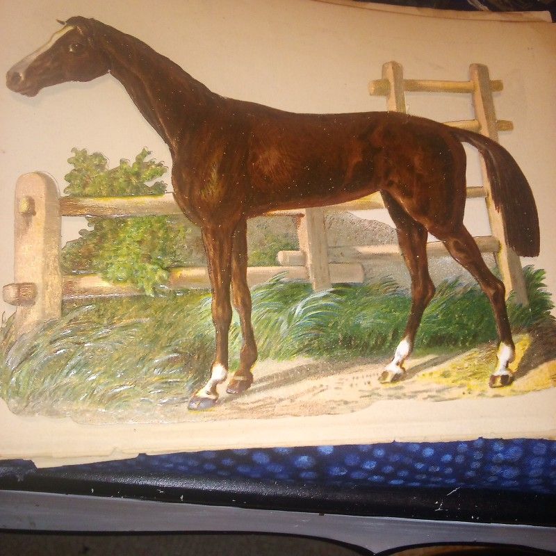 Die Cut Horse / Vintage