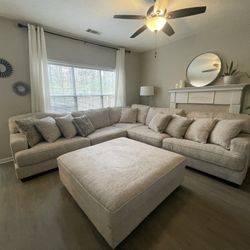 Ashley Furniture Sectional And Ottoman 
