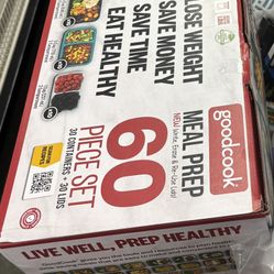 Meal prep Set 60 Piece