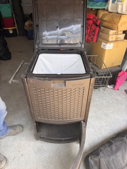 Cooler With Storage Space