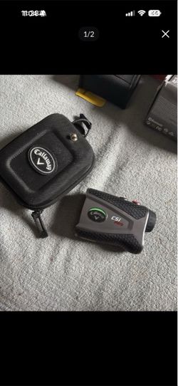 Callaway CSi Pro Golf Laser Rangefinder Fast Focus System Gray/Black