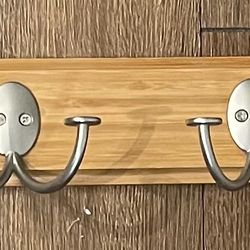 Hook Wooden Wall Mounted