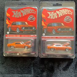 Hotwheels RLC 1969 Camaro