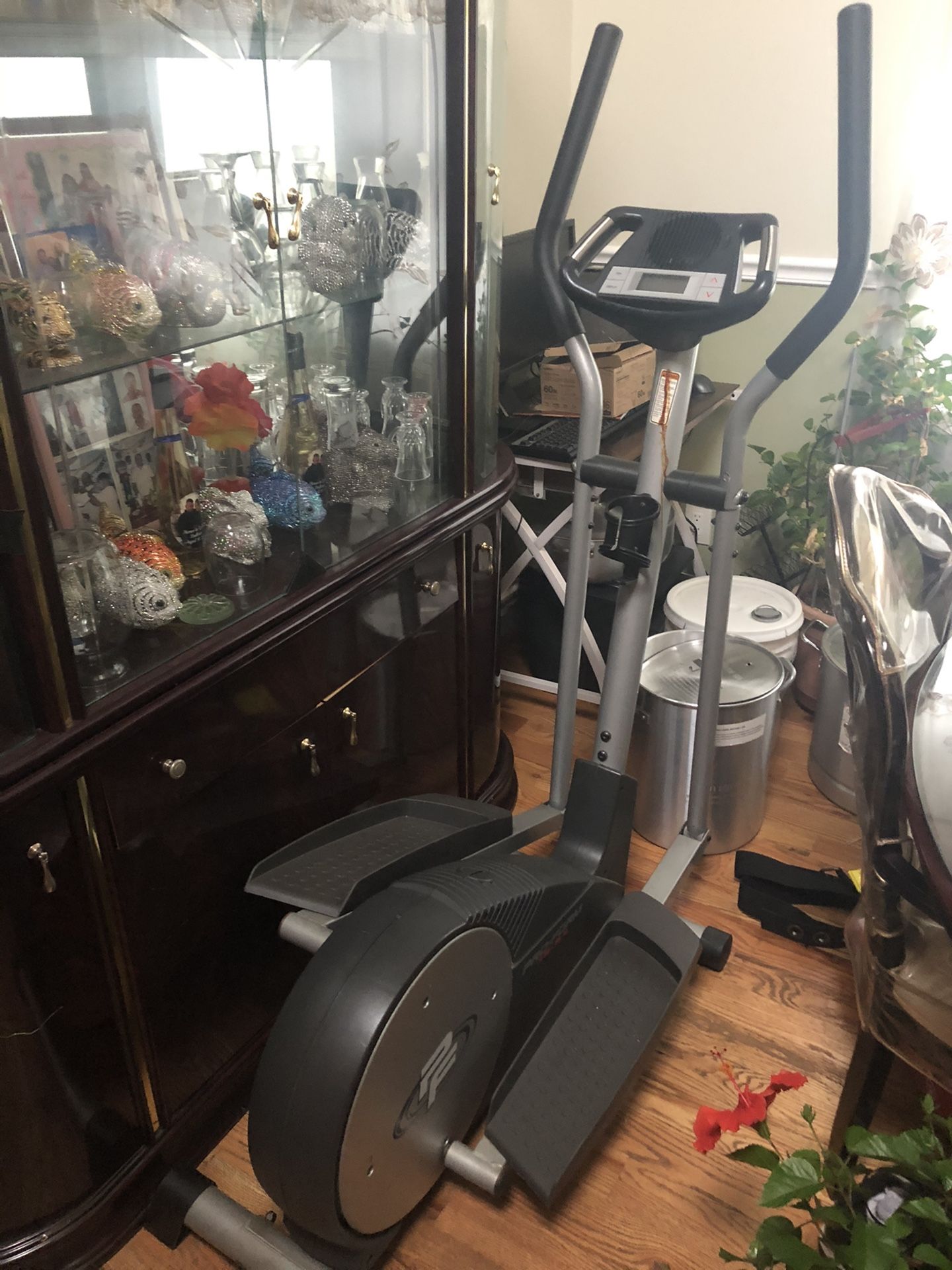 Elliptical exercise machine.