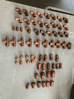 Assorted Copper fittings