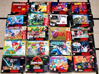🔥 HUGE CIB SNES & N64 Collection – Chrono Trigger / Mega Man X2 / Zelda – $5,500