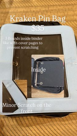 Kraken Pin Trade Bag