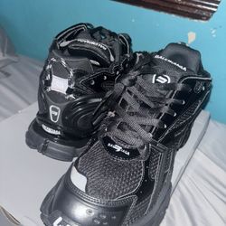 Black Balenciaga Runners 