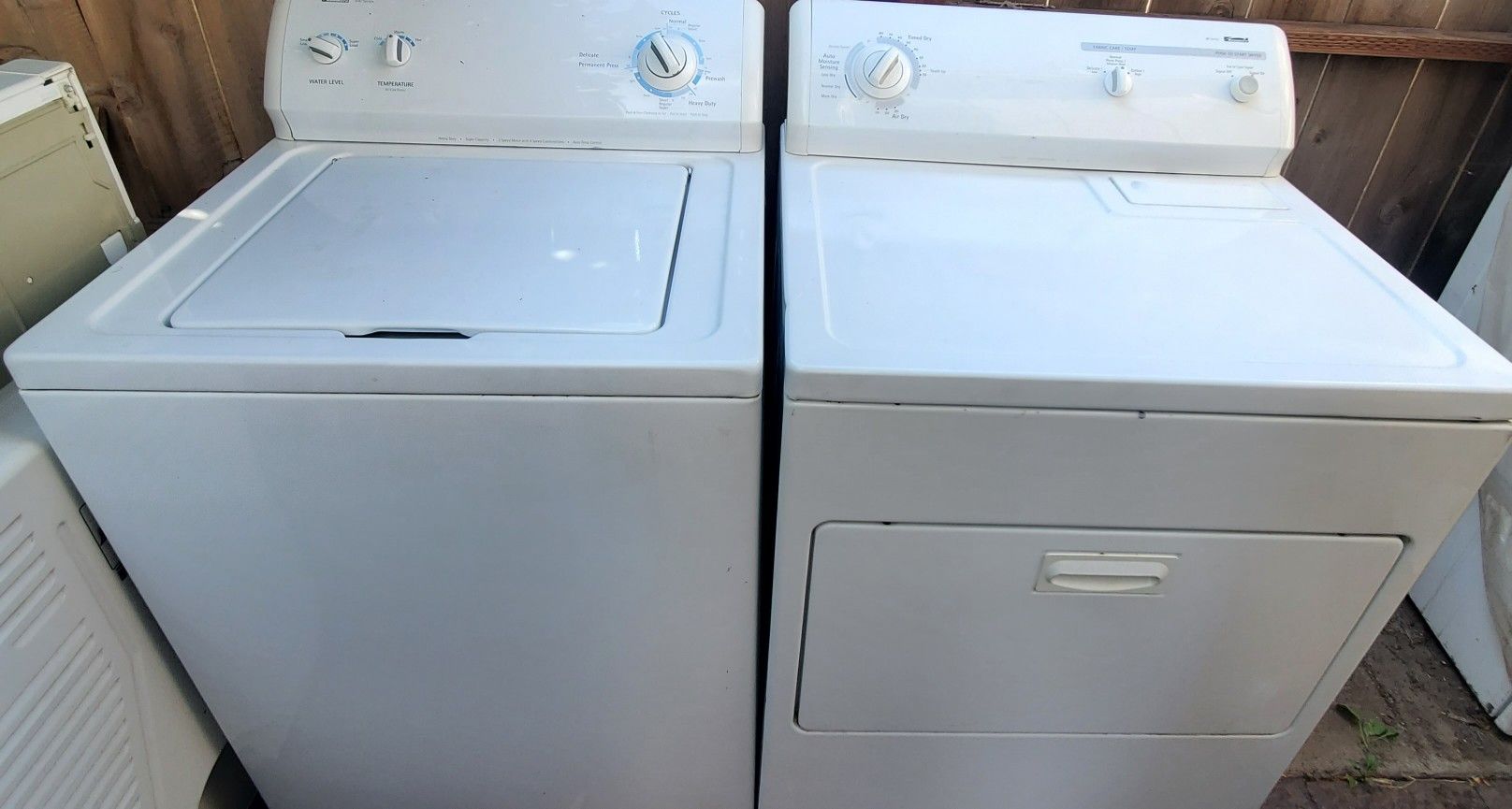 KENMORE SET WASHER AND ELECTRIC DRYER PERFECT CONDITION