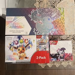 Pokemon Prismatic Evolutions and Destined Rivals