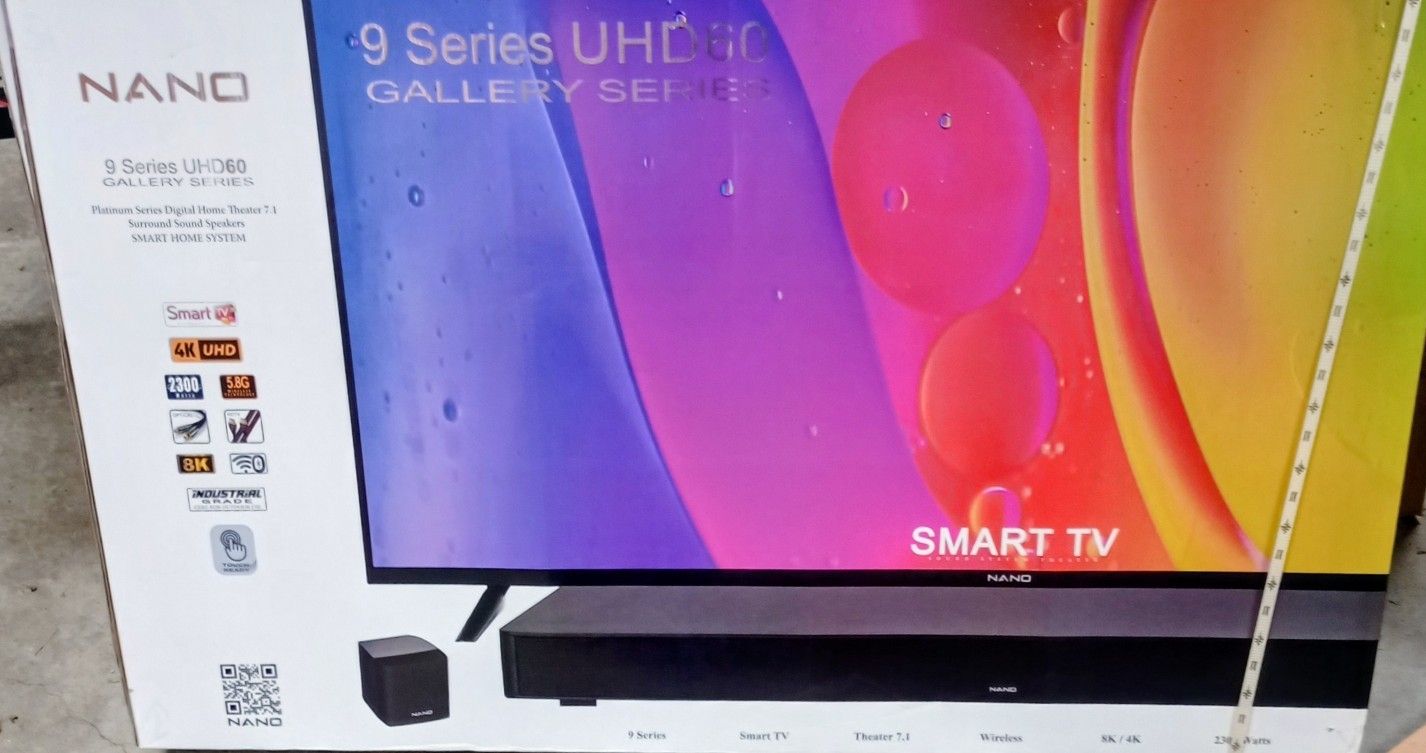 NANO 9 WITH SOUNDBAR 60"