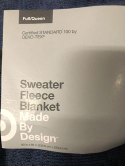 Fleece blanket