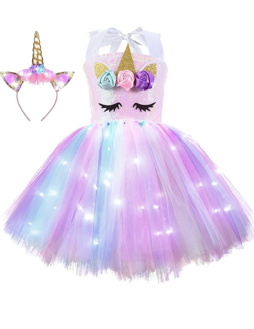 Unicorn dress Size 6