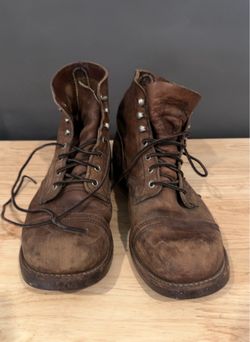Red Wing Iron Ranger 8111 Leather Boots - Size 10.5 D