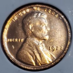 1922 LINCOLN 1C ANTIQUE RESTRIKE COIN 